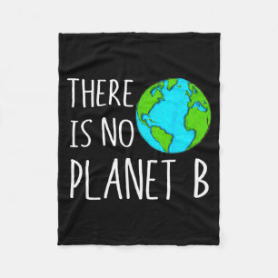 Er is geen planeet B - Opwarming van de Aarde Fleece Deken