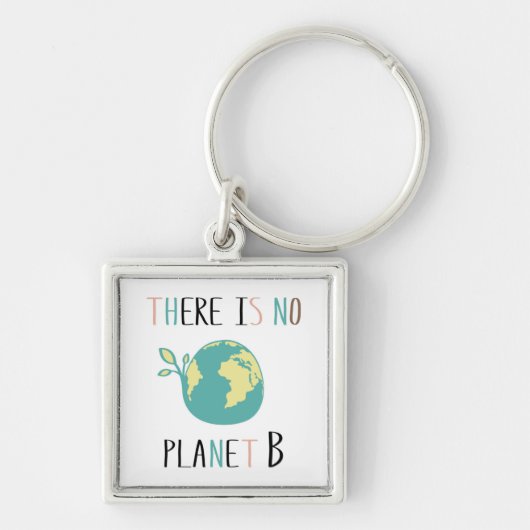 Er Is Geen Planeet B Sleutelhanger (Voorkant)