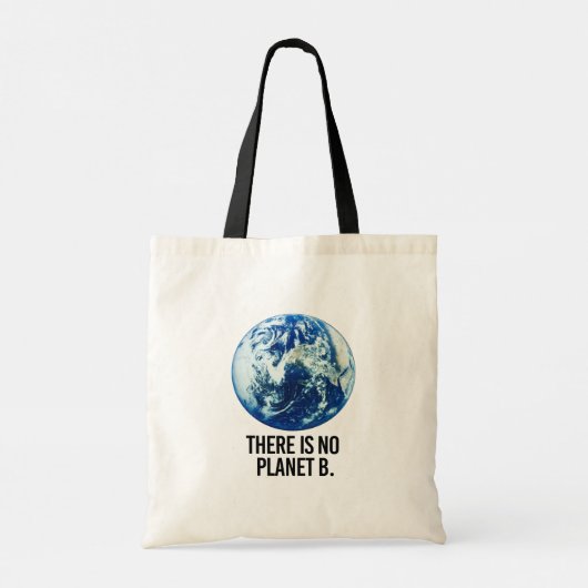 Er is geen Planet B Tote Bag (Achterkant)