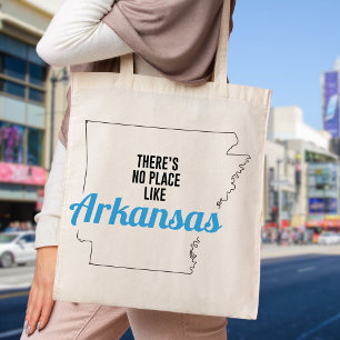 Er is geen plek zoals Arkansas, Canvas tas, mam Gi Tote Bag
