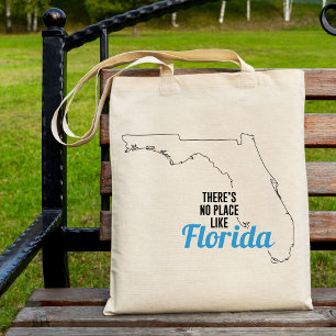 Er is geen plek zoals Florida Canvas tas, mam Gift Tote Bag