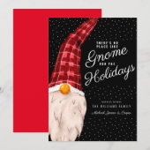 Er is geen plek zoals Gnome voor de Feestdagen (Voorkant / Achterkant)