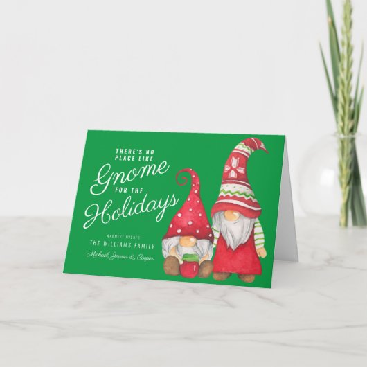 Er is geen plek zoals Gnome voor de Feestdagen (Voorkant)