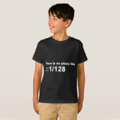 Er is geen plek zoals IPv6 Localhost T-shirt (Voorkant volledig)