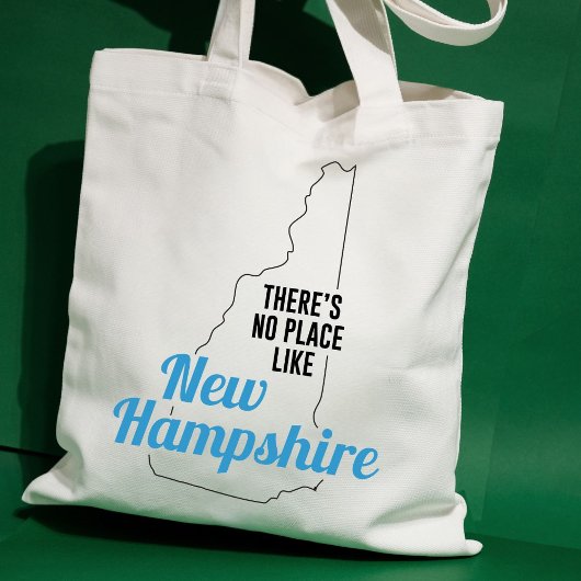 Er is geen plek zoals New Hampshire Canvas tas
