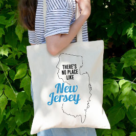 Er is geen plek zoals New Jersey Canvas tas