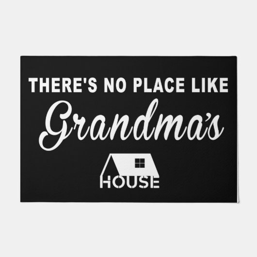 Er is geen plek zoals oma House  Deurmat (Voorkant)