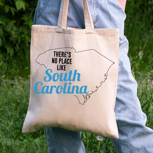 Er is geen plek zoals South Carolina Canvas tas