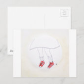 Er is geen plek zoals thuis briefkaart (Voorkant / Achterkant)