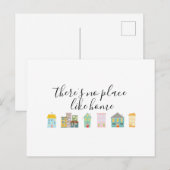 Er is geen plek zoals thuis briefkaart (Voorkant / Achterkant)