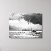 Er is geen plek zoals thuis canvas afdruk (Voorkant)