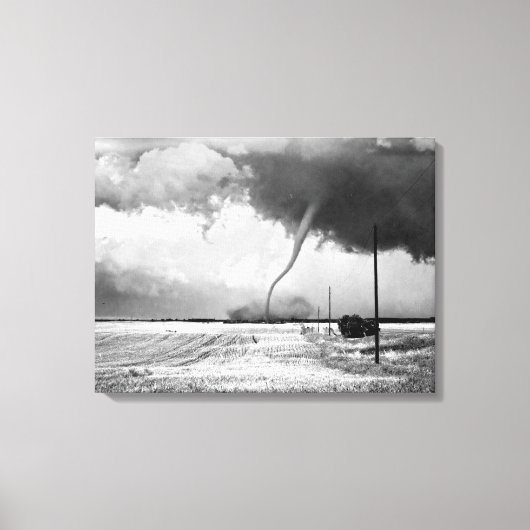 Er is geen plek zoals thuis canvas afdruk (Voorkant)
