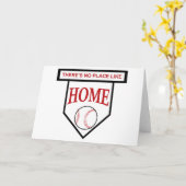Er is geen plek zoals thuis kaart (Gele Bloem)