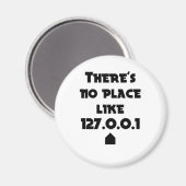 Er is geen plek zoals thuis magneet (Voorkant / Achterkant)