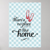 Er is geen plek zoals thuis poster (Voorkant)