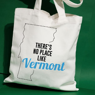 Er is geen plek zoals Vermont, Canvas tas, mam Gif Tote Bag