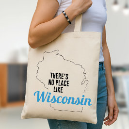 Er is geen plek zoals Wisconsin Canvas tas, mam Gi Tote Bag