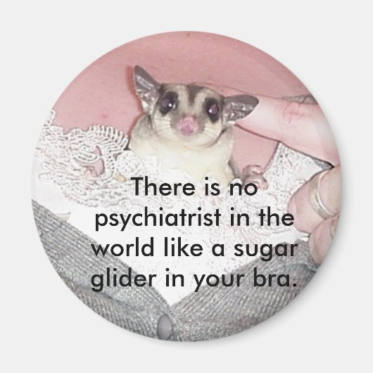 Er is geen psychiater in... magneet (Voorkant)