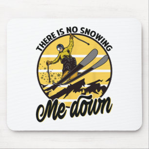 Er is geen sneeuw voor mij - Snowboarden - Ski Muismat