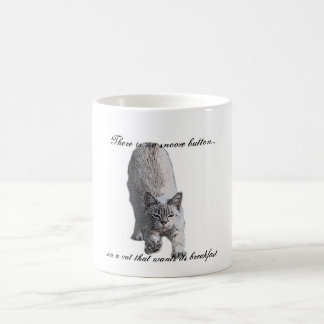Er is geen sneeuwknop... op een kat... koffiemok
