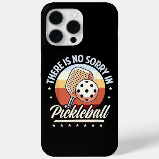 Er is geen sorry in Pickleball Case-Mate iPhone Case (Achterkant)