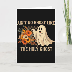 Er is geen spook als de Heilige Geest - Grappig Ha Kaart