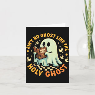 Er is geen spook zoals de Heilige Geest Leuke gelo Kaart