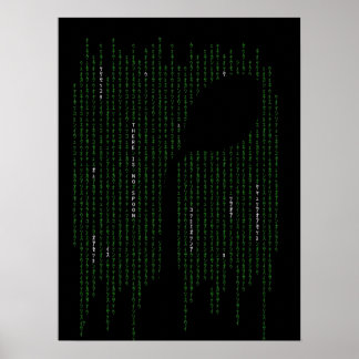 Er is geen Spoon Poster