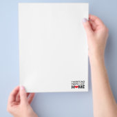 Er is geen Taste zoals thuis Flyer (Hand)