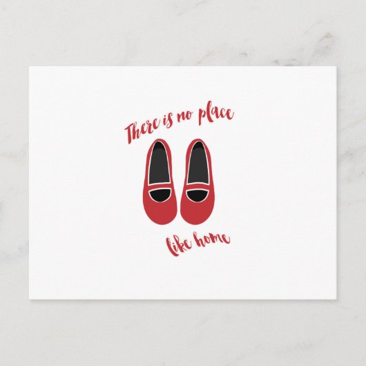 Er is geen thuis briefkaart (Voorkant)