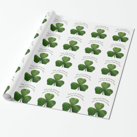 Er is geen thuis cadeaupapier (Uitgerold)