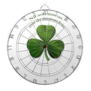 Er is geen thuis dartbord