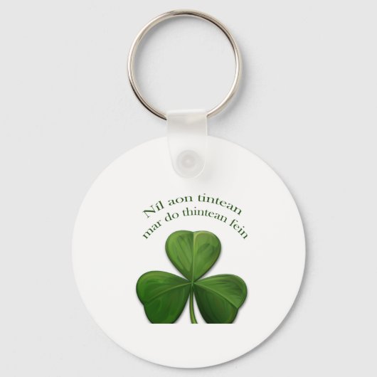 Er is geen thuis sleutelhanger (Voorkant)