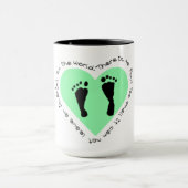 Er is geen voet te klein mok (Midden)