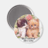 Er is geen vriend zoals een zustermagneet magneet (Voorkant / Achterkant)