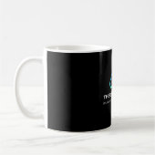 Er is geen wolk. Funny Programmer Gift Koffiemok (Links)