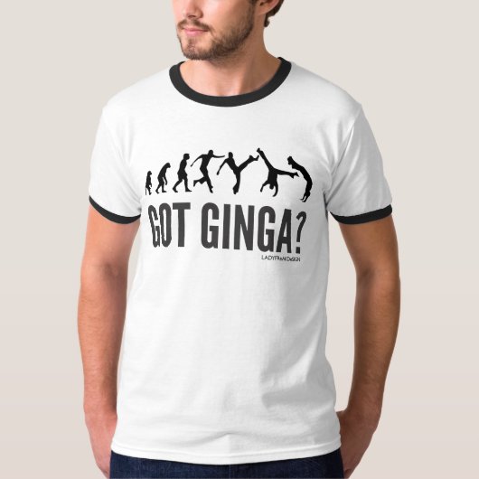 Er is ginga _gray t-shirt (Voorkant)