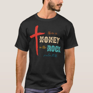 Er Is Honing In De Rots Psalm 8116 Retro T-shirt