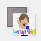 Er is iets aan de hand magneet (Voorkant / Achterkant)