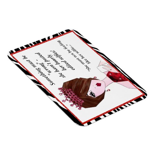 Er is iets mis. Ze heeft geen uurselfie gepost. Magneet (Rechterzijde)