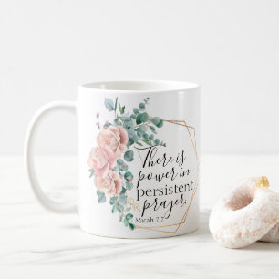 Er is kracht in gebed koffiemok