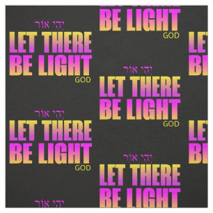 Er is licht Christelijk aan typografie Stof