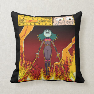 Er is maar één oplossing voor de vervuiling van de kussen