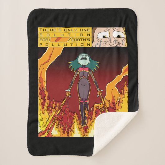 Er is maar één oplossing voor de vervuiling van de sherpa deken (Voorkant)