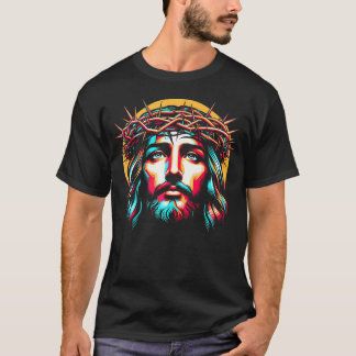 Er is macht in naam van Jezus Christelijk T-shirt