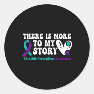 Er is meer aan mijn verhaal - Suicide Prevention A Ronde Sticker