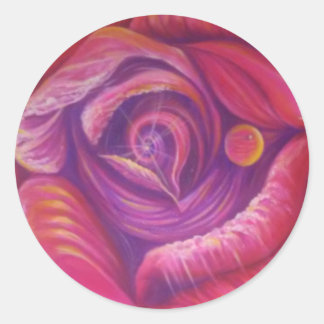 Er is meer ronde sticker