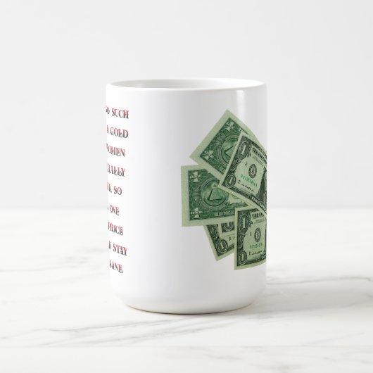 Er is niet zoiets als een goudmaker - Mok (Center)