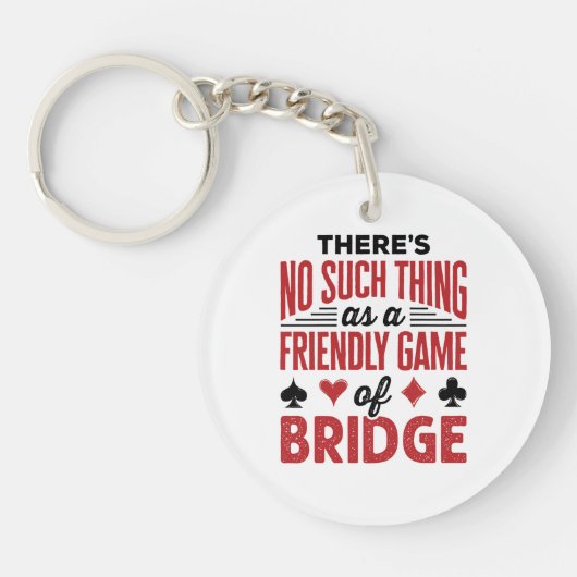 Er is niet zoiets als een vriendelijk spel van de sleutelhanger (Voorkant)