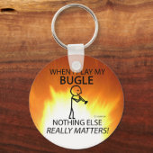 Er is niets anders aan de hand sleutelhanger (Voorkant)